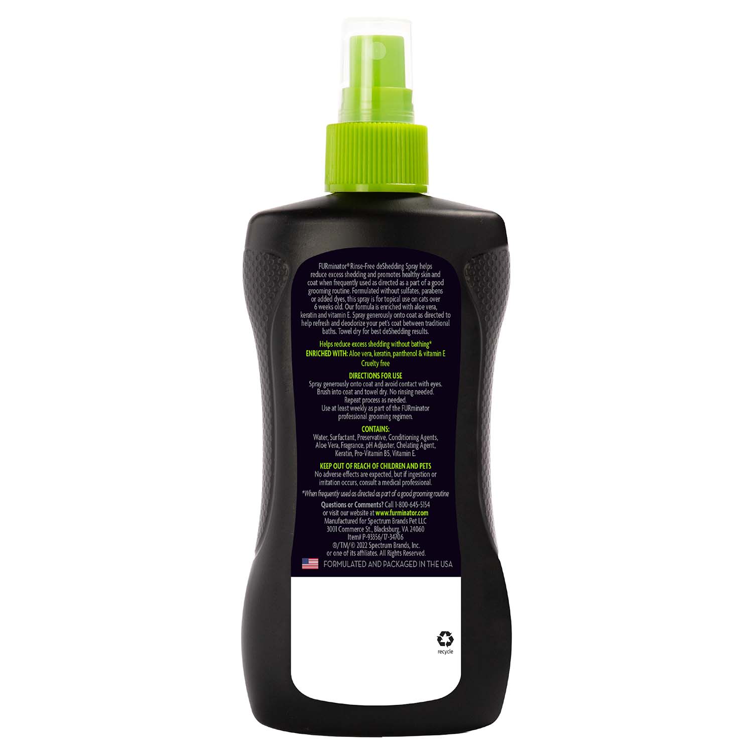 Furminator deshedding waterless spray cheap